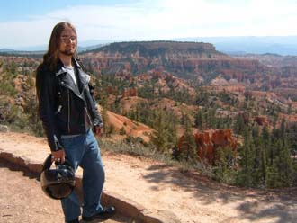 Looking out over Bryce Canyon