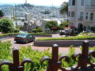 Lombard Street, the crookedest street in the world?