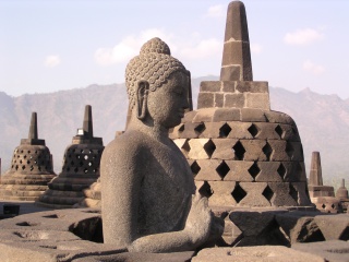 Borobudur buddha