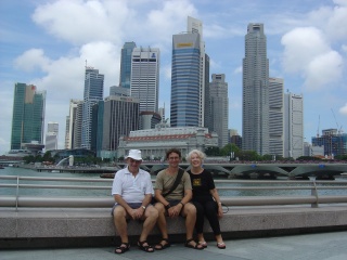 Singapore CBD skyline - Rich with Elaine and Geoff