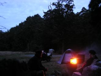 camping in Eglington Valley