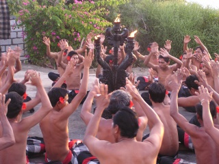 Kecak preformance