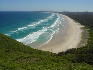 behind Byron Bay