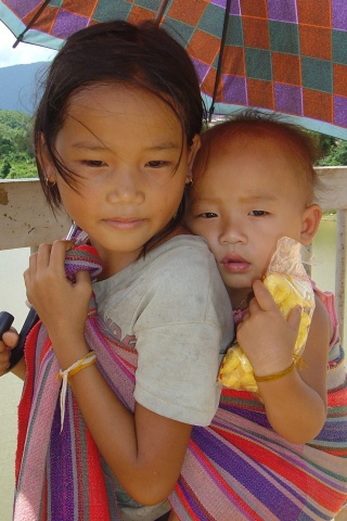 Lao children