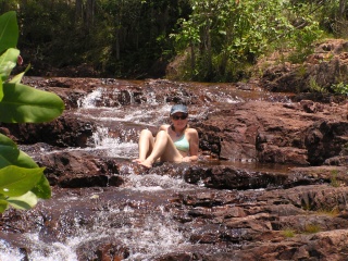 Lisa at Buley Rockholes