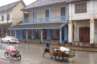 Luang Prabang in the rain