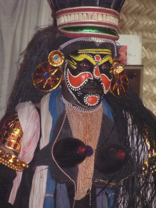 Kathakali preformer