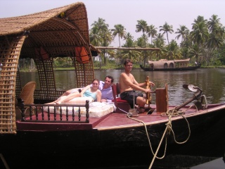  Lisa, Harvey and Rich on the houseboat