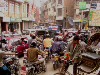 Thamel traffic