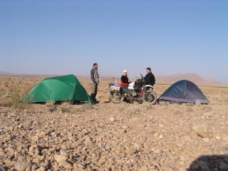 desert camping