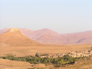 Takht-e Soleiman village