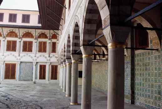 The harem in the Top Kapi palace