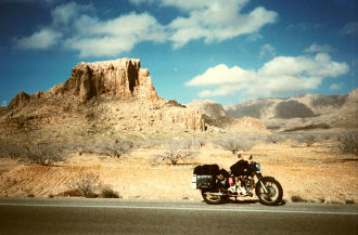 Spectacular scenery near Shiraz but no sign of grapevines