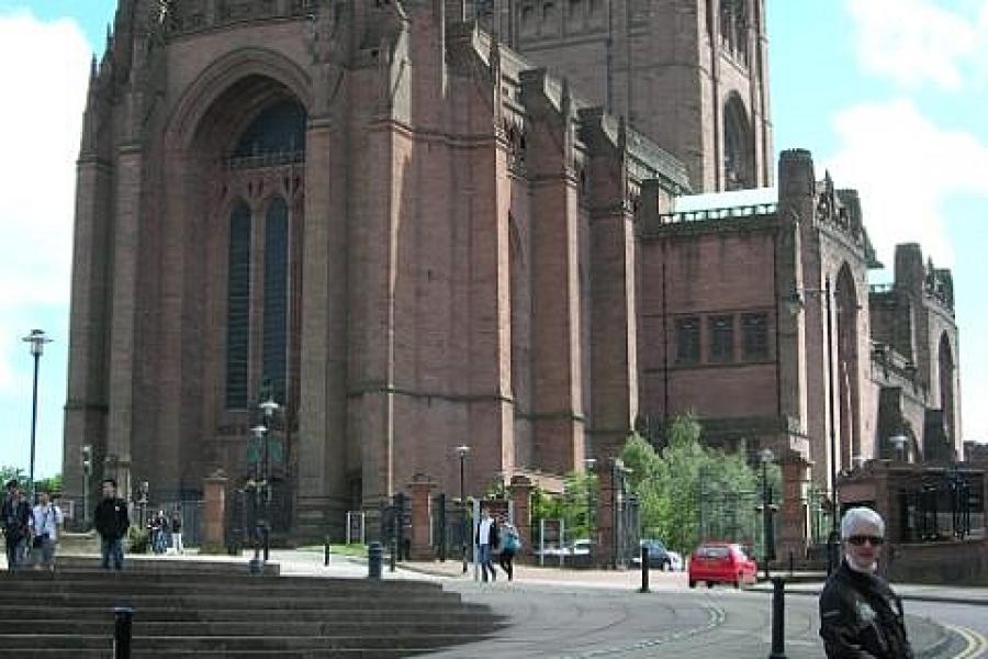 Liverpool cathedral is mainly big!