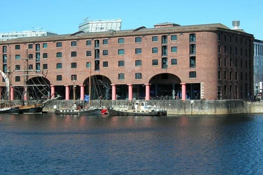 Re-built Dock area, Liverpool