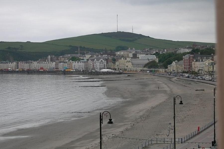 The seaside at Douglas