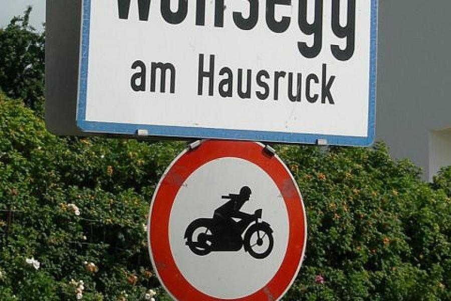 Motorcycles not so welcome!