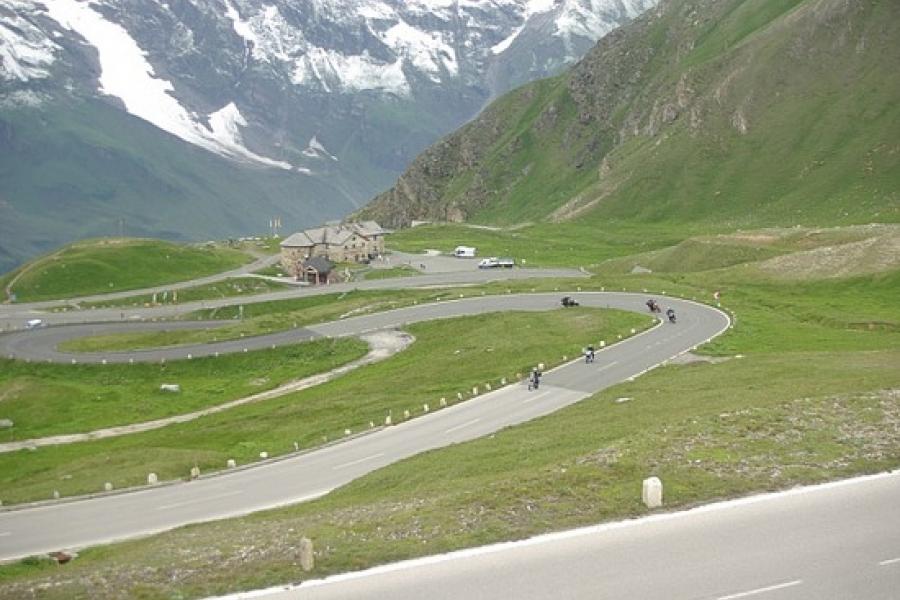 Bikes on the Grossglockner