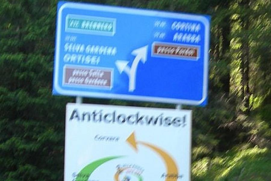 I think we will go clockwise!