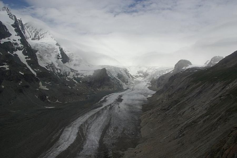 Pasterze Glacier on Grossglockner ride