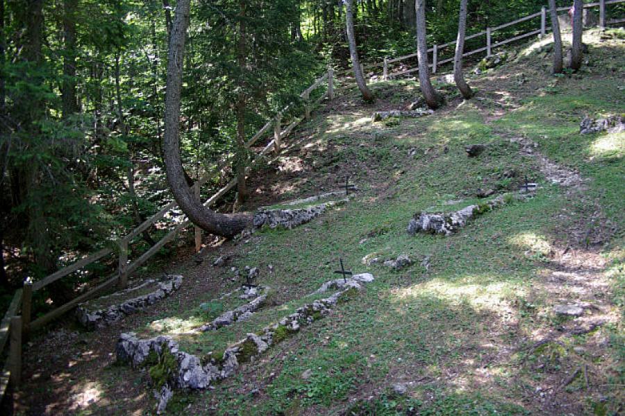 Russian graves from WWI