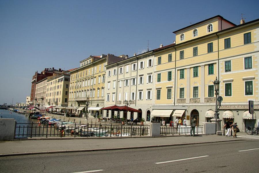 Trieste, the Grand Canal