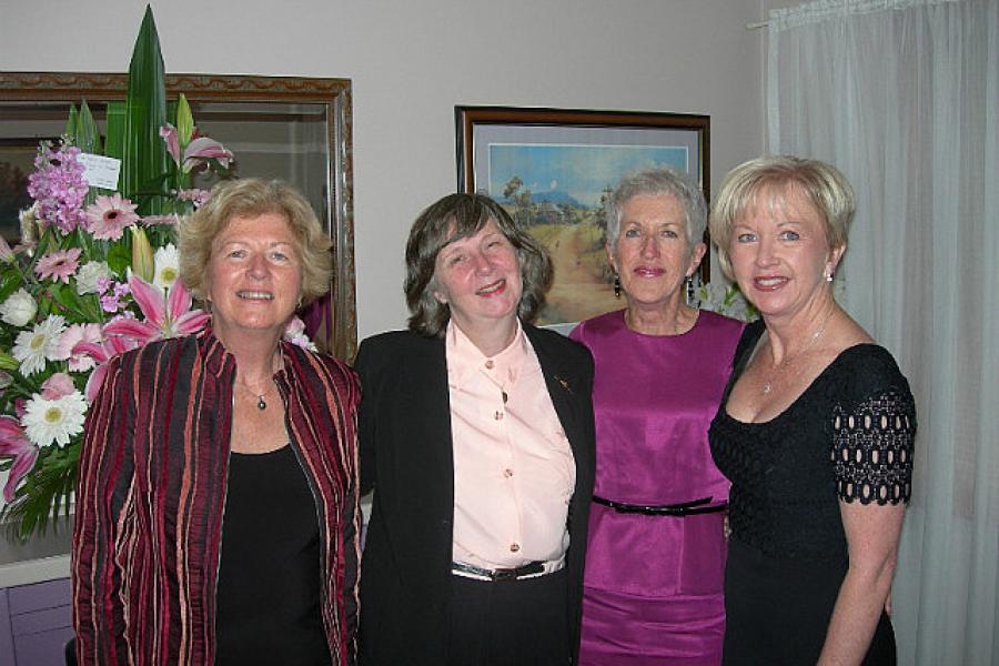 Jo, Pauline, Virginia and Karen