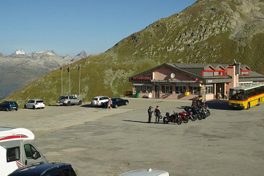 The Three Fags at Nufenen Pass