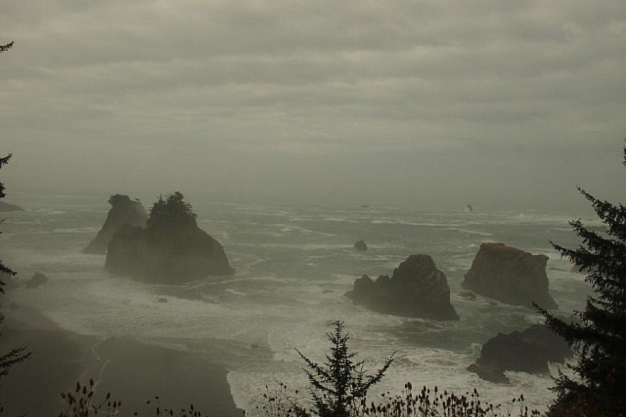 More wild weather. Common in the Pacific North West