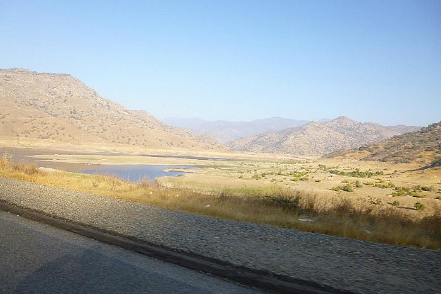 Water levels are low in all the lakes