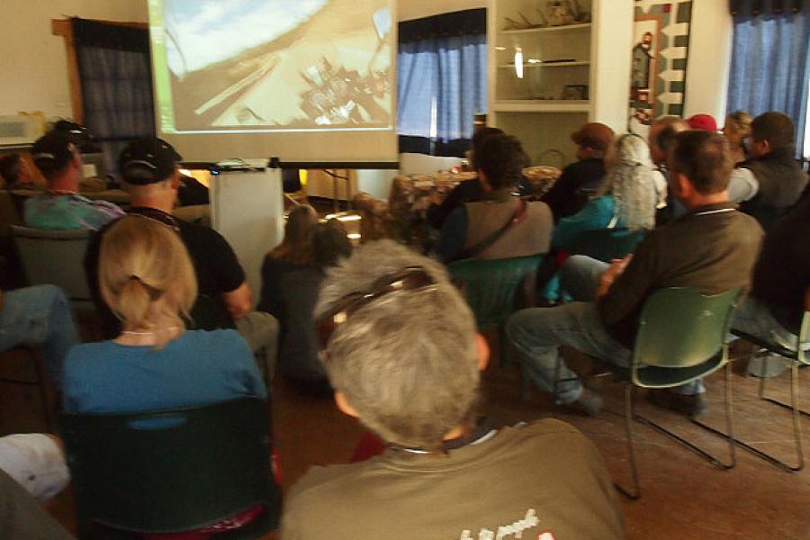 A presentation on Morocco at Cambria CA