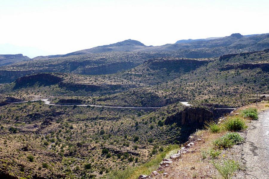 View from the "place of ashes"