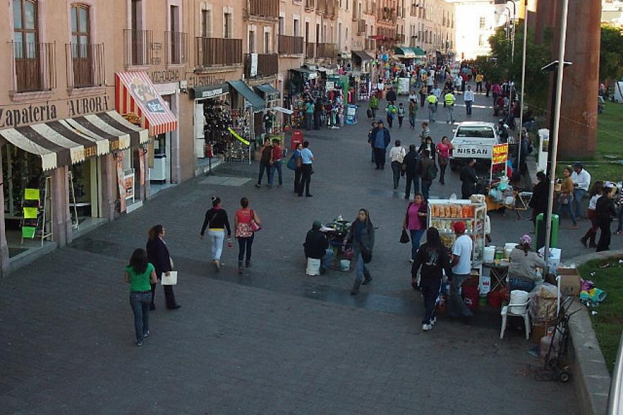 Zacatecas Street scene