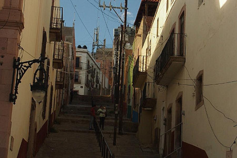 Zacatecas street scene