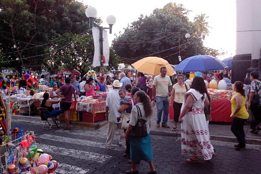 Colima on fiesta day