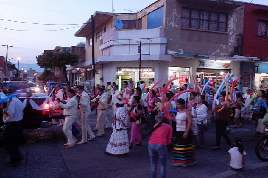 Colima street parade