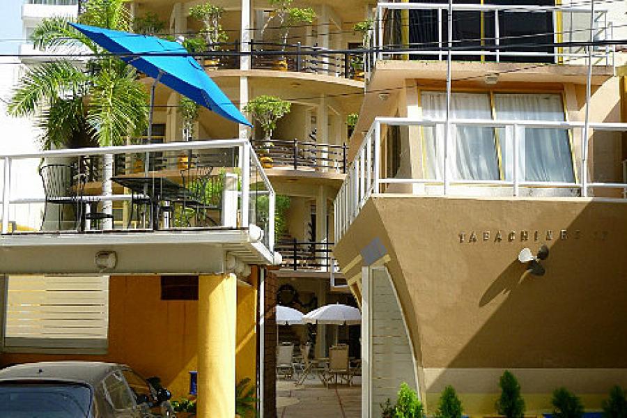 Typical Acapulco botique hotel