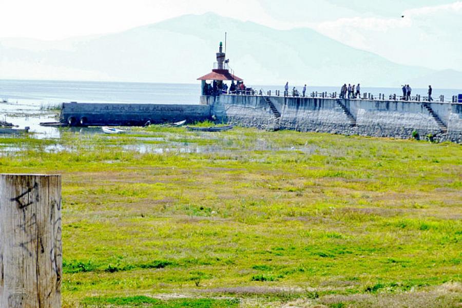 Lake Chapala is at 50% capacity and falling