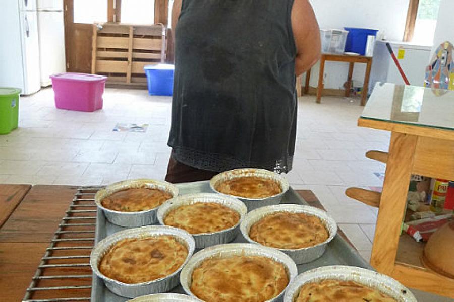 Fine looking pies at La Manzanilla