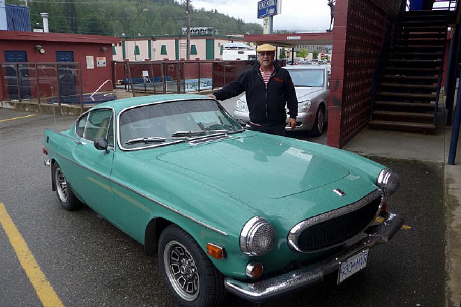 Dale and his 1972 Volvo owned since new