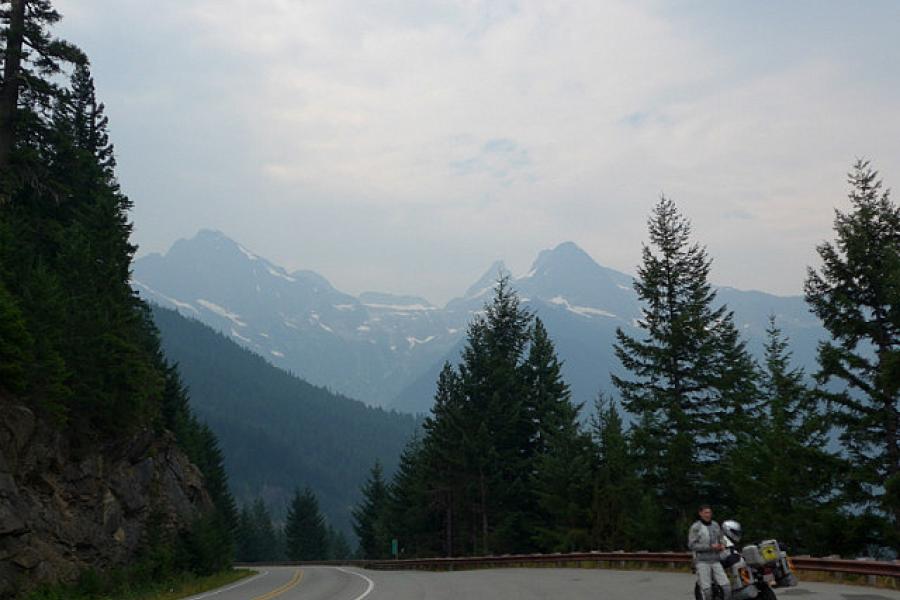 Spectacular scenery in the Cascade Mountains