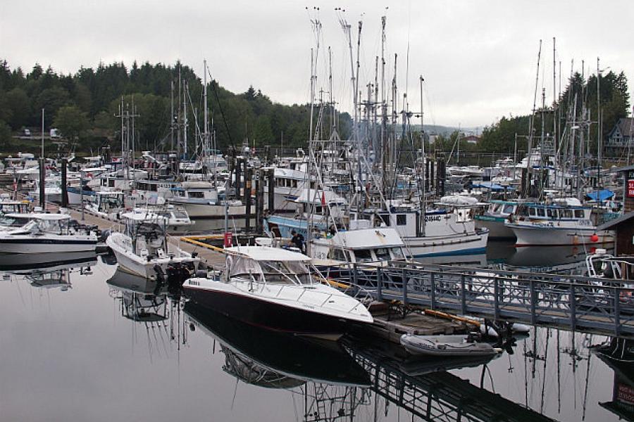 Ucluelet Harbour, Vancouver Island