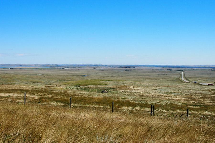 The south west Alberta plains