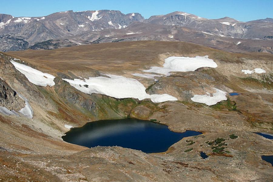 Scenery on the Beartooth Hwy