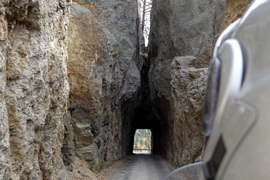 Tunnel on the Needles Hwy