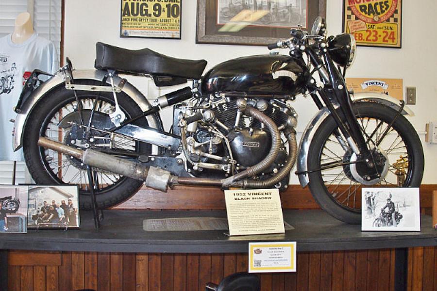 Vincent Shadow 1953, Sturgis MC Museum