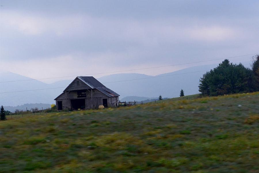 Along the Blue Ridge Parkway