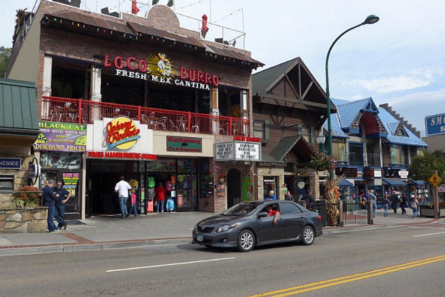 Gatlinburg TN, tourist central