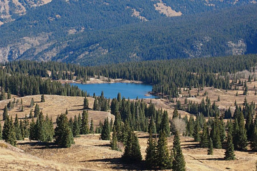 A view from Molas Pass near Silverton CO