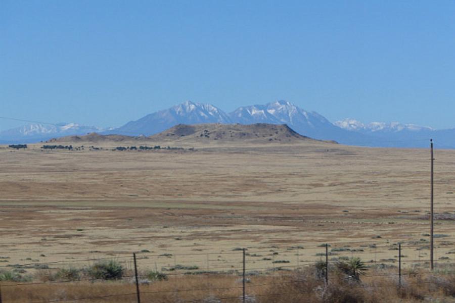 After two days the mountains rise above the plain